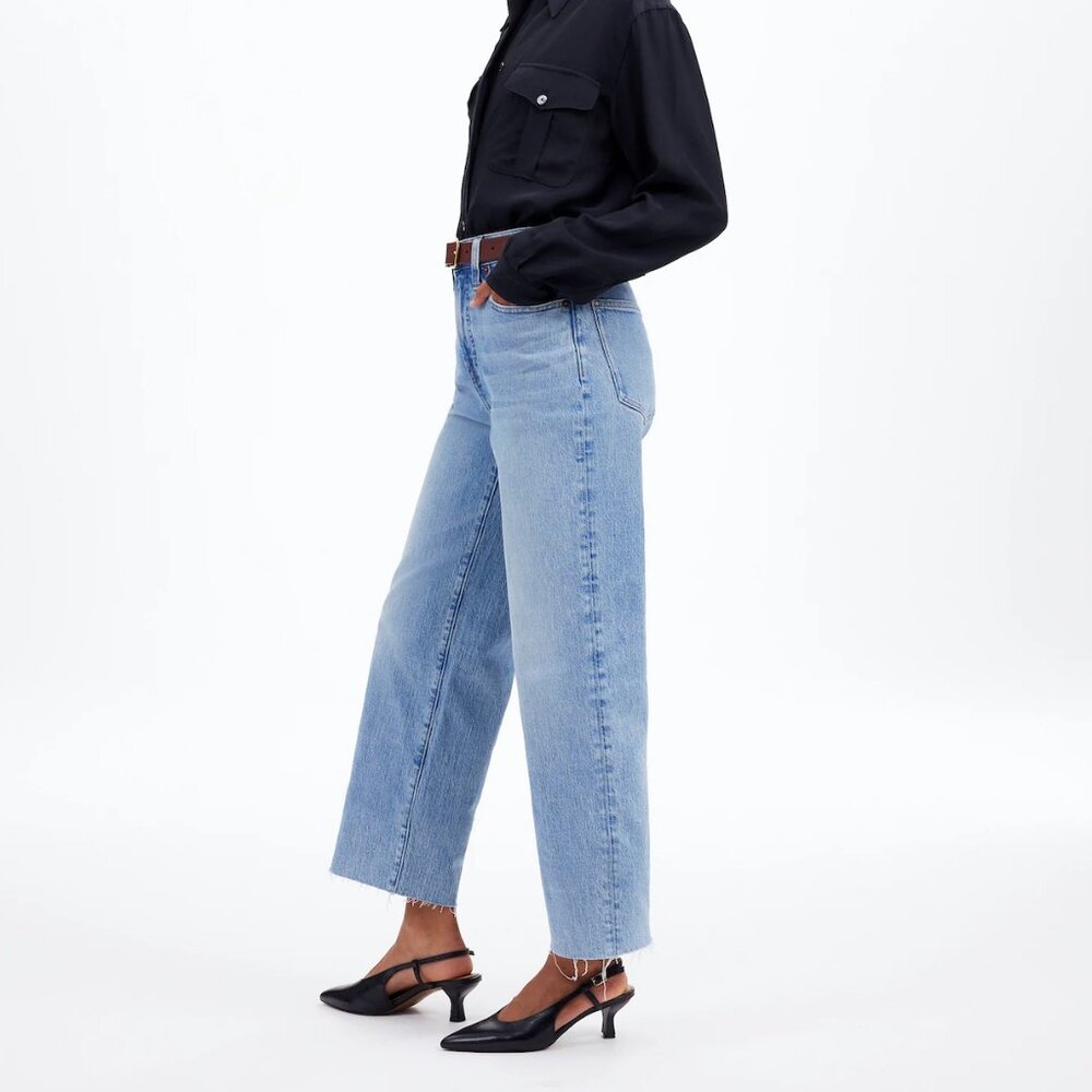 Madewell | The Perfect Vintage Wide-Leg Crop Jean (Tall)